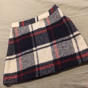 Plaid skirt
